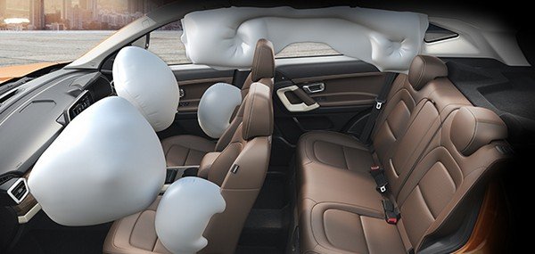 Tata Harrier safety techs airbags