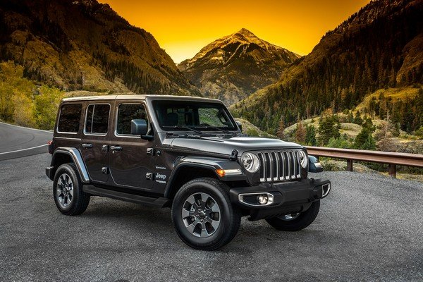 Jeep Wrangler 2018, front right side