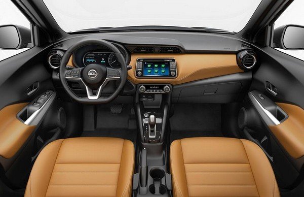 Indian-spec Nissan Kicks interior
