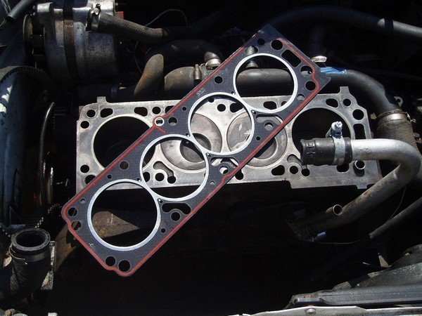 Two head gaskets haven’t yet been installed
