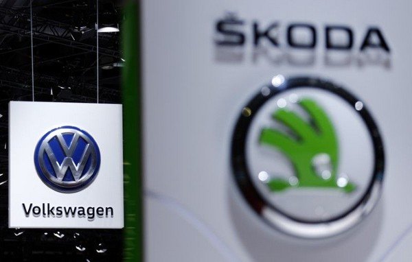 Skoda and Volwagen Group logo