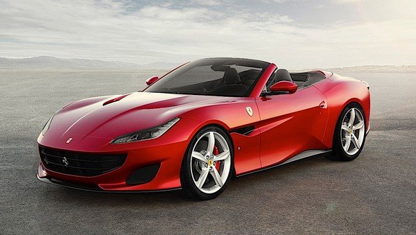 Ferrari Portofino, front left side