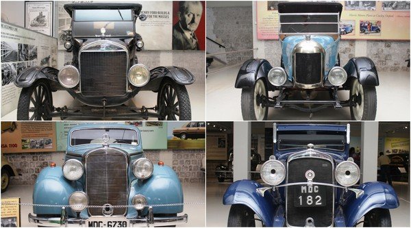 antique cars in GeeDee Car Museum
