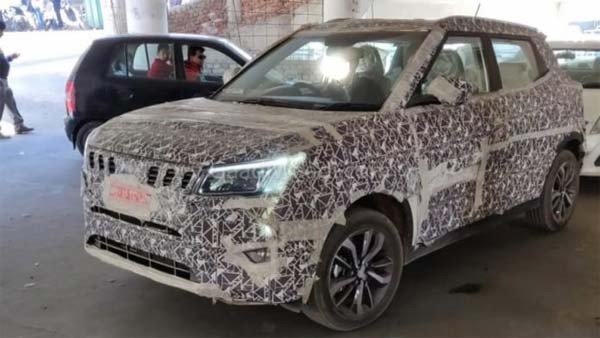 Spy pictures of Mahindra S201 