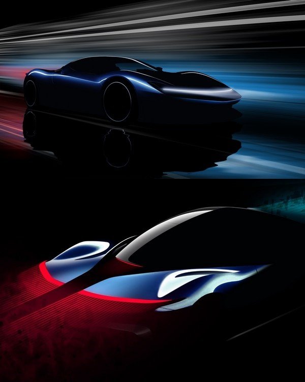 Pininfarina Battista teasers