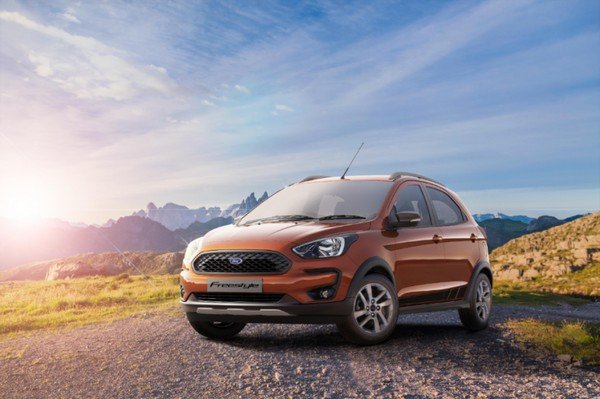 Ford Freestyle 2018 orange angle look