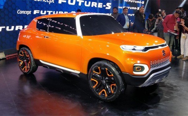 Maruti Suzuki Y1K concept car orange
