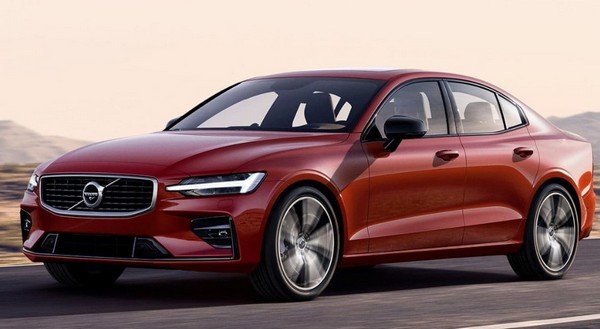 Volvo S60- Red Colour, Front Left Side