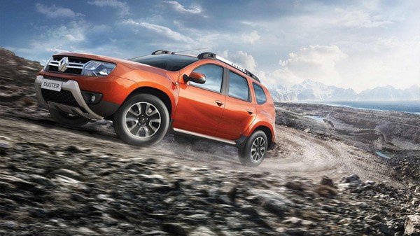 Renault Duster, Brown, Front Left Side