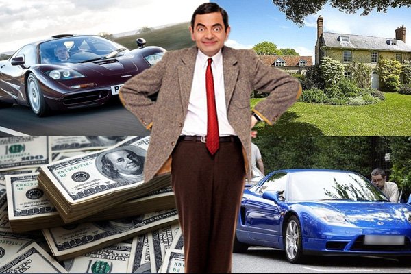 How rich Mr Bean is!