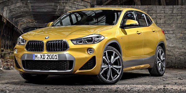 BMW X2, Yellow