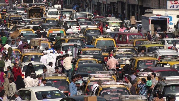 traffic jam in Mumbai