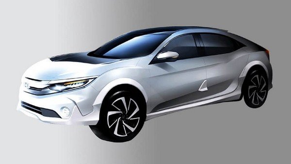 2019 Honda Civic teased