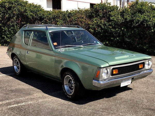 AMC Gremlin, Green, Front right angular look