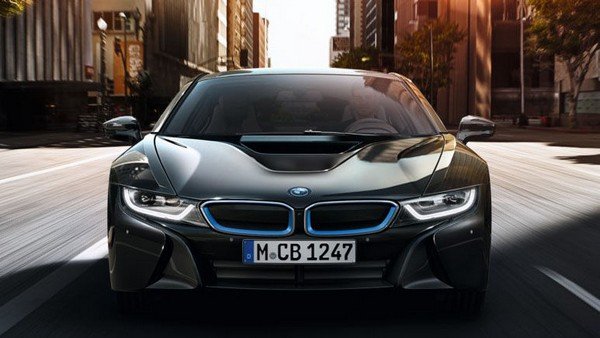 BMW EV concept, front angular look