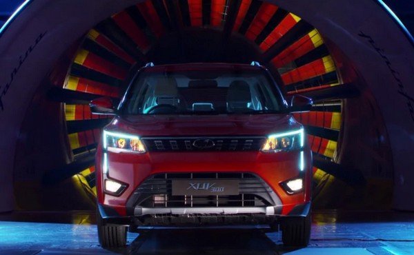 Mahindra XUV300 teaser front look