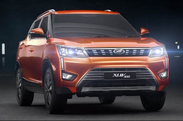 Mahindra XUV300 2019 India front look