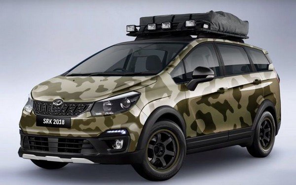 Mahindra Marazzo Expedition 2019 brown angular look