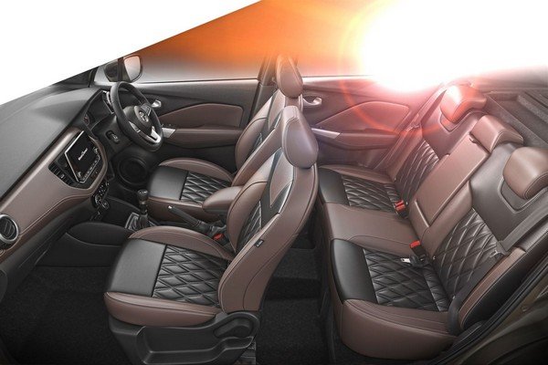 Kicks provides enough space for both the front and rear seats