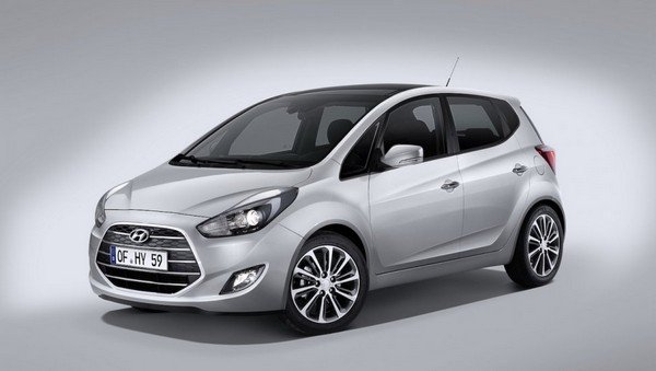 Hyundai ix20 silver angular look