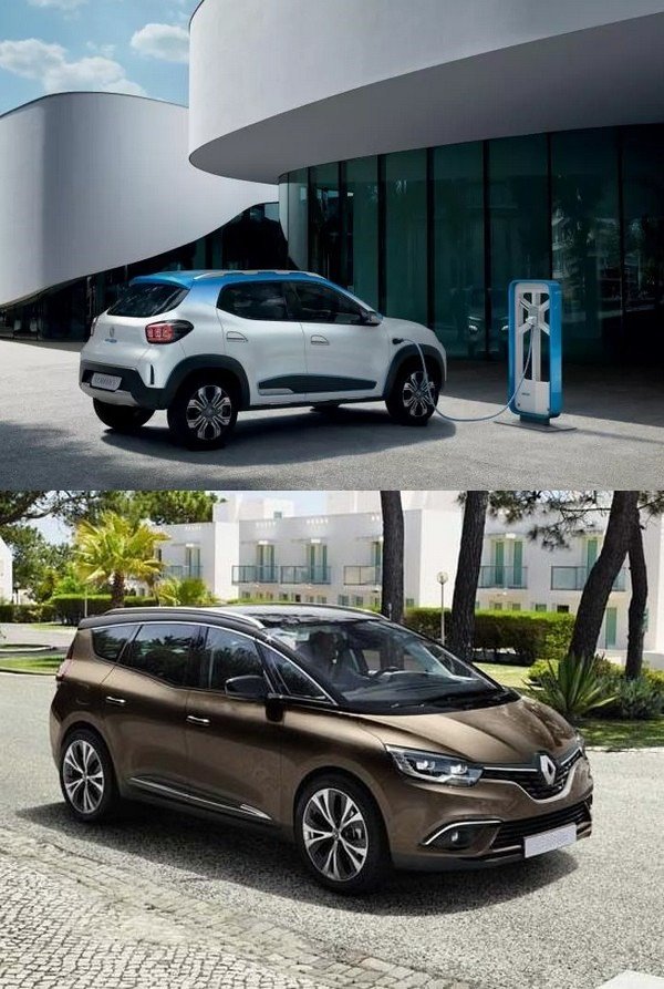 Renault Kwid EV and MPV