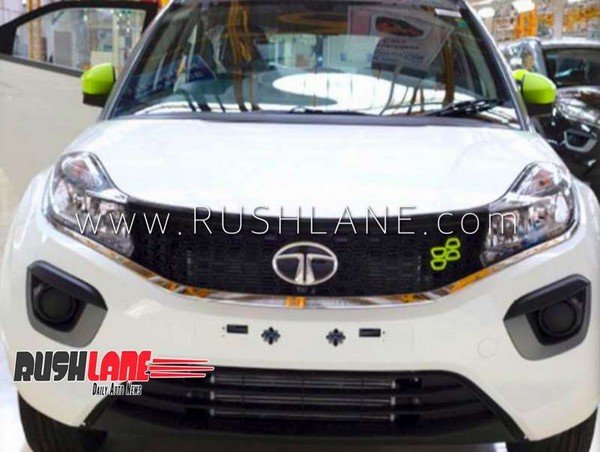 direct front look of Tata Nexon Kraz