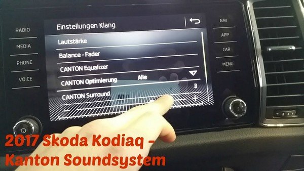 Skoda Kodiaq voice system