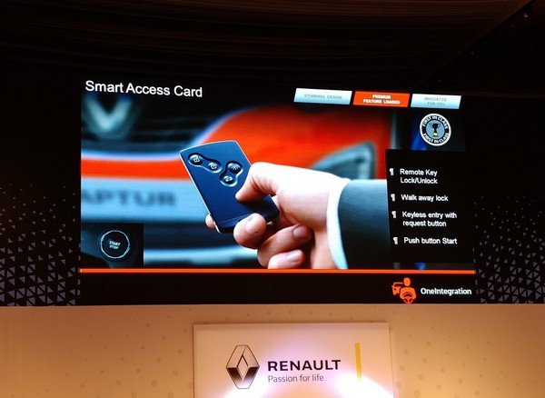 Renault Capture smart techs