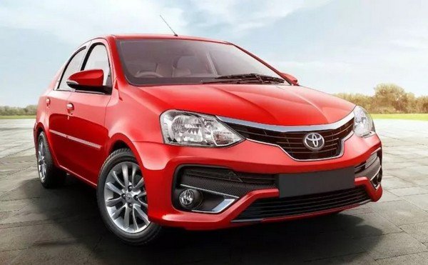 2017 Toyota Etios, Red Colour, Front View