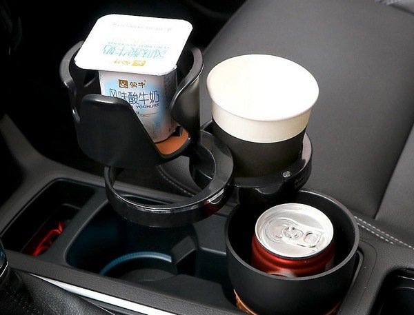 Extra cupholders in car