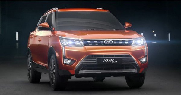 2019 Mahindra XUV 300, Orange, Front Angular Look