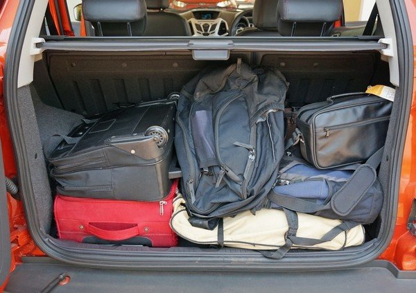 Ford EcoSport boot space