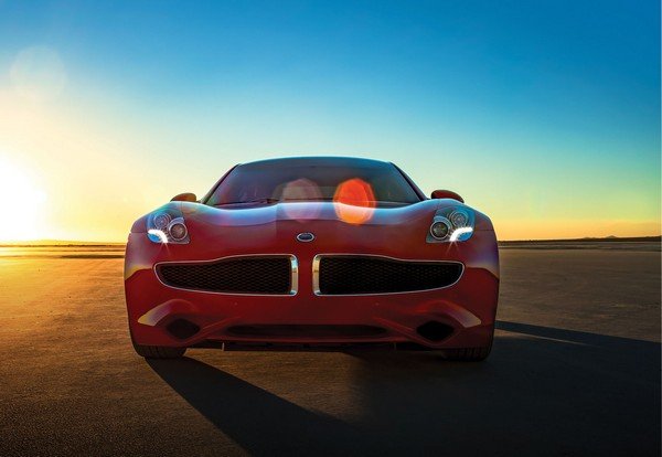 Karma Revero, Red Colour, Front View