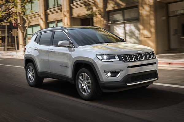 Jeep Compass on road