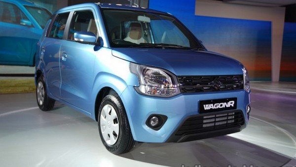 2019 Maruti Wagon R vlue left view