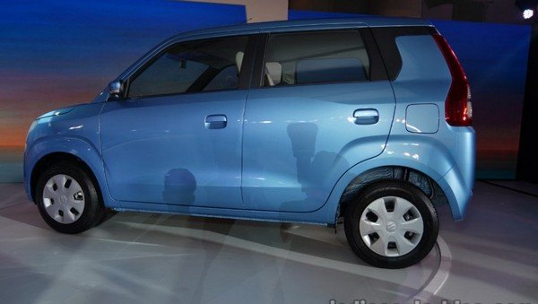 2019 Maruti Suzuki WagonR, blue, side profile