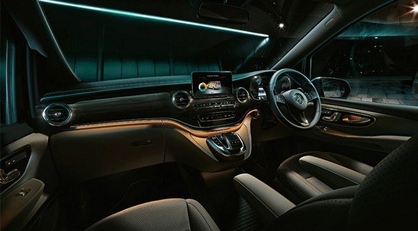 Mercedes Benz interior