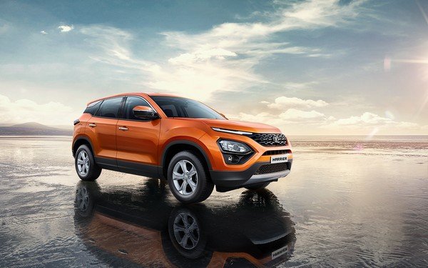 All-new Tata Harrier, Orange, Front Right Side