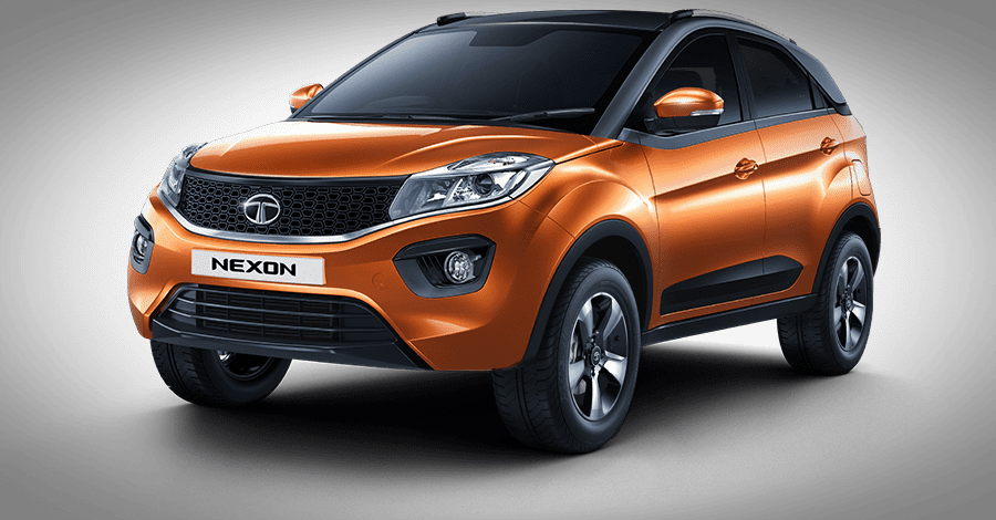 Tata Nexon India 2018 Exterior orange colour