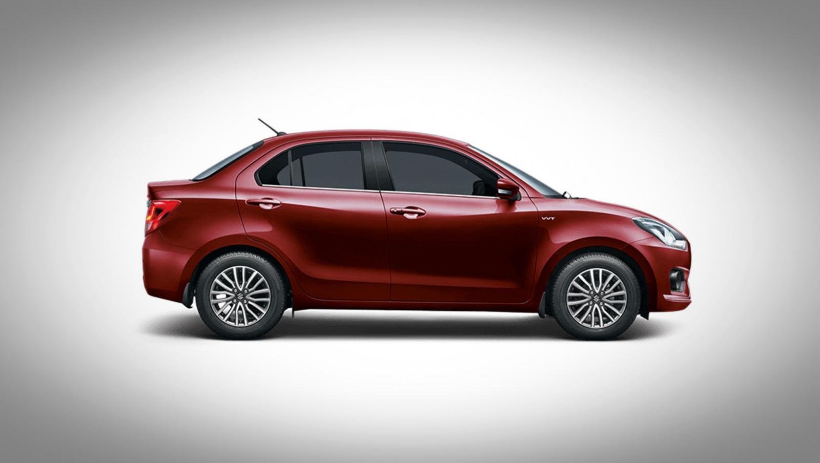 Maruti Suzuki Dzire 2019 exterior red