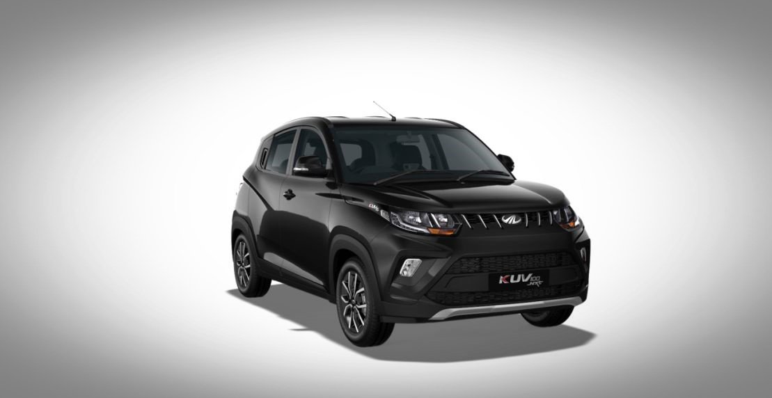 Mahindra KUV100 exterior black colour