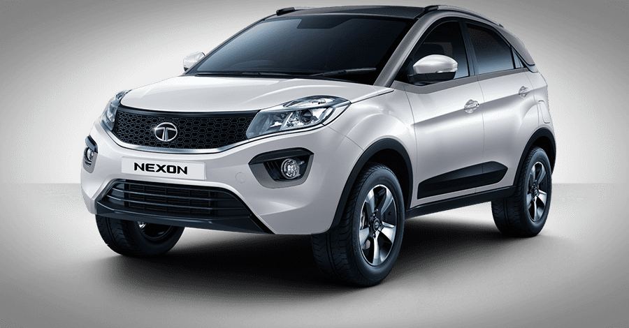Tata Nexon India 2018 Exterior white colour