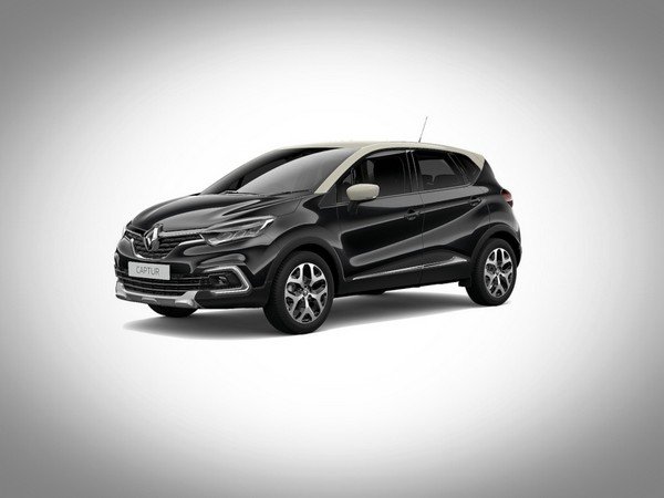 Renault Captur 2017 diamond black ivory roof colour