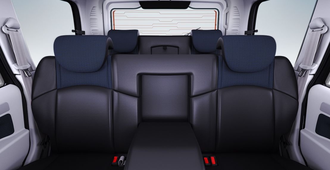 2018 Mahindra Scorpio rear interior