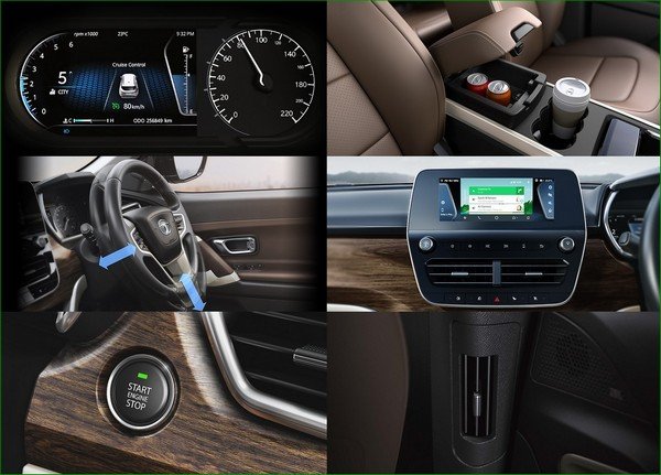 all-new Tata Harrier, interior features
