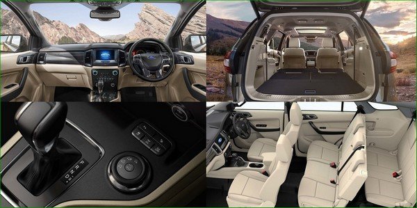 2019 Ford Endeavour, interior