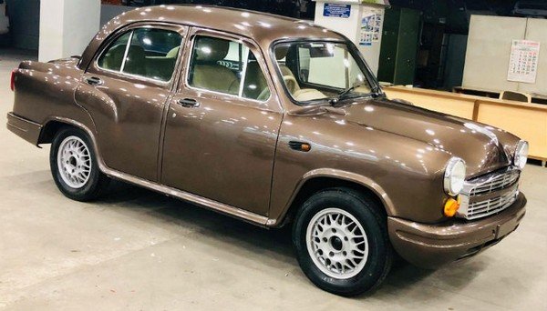 A Hindustan Ambassador Immaculately Transformed With Premium