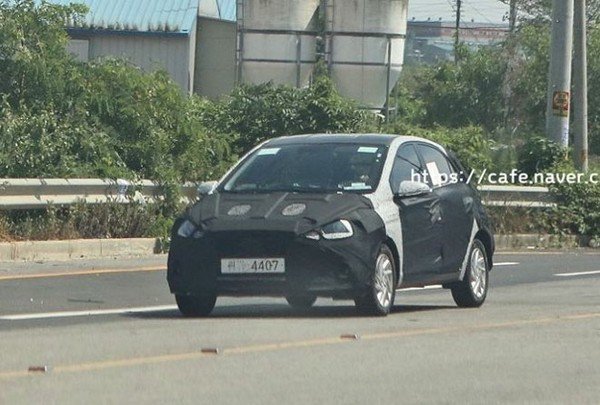 2019 hyundai grand i10, spied, front view