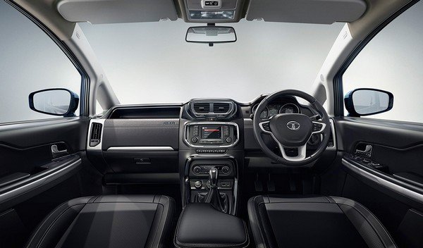 Tata Hexa infotainment system 