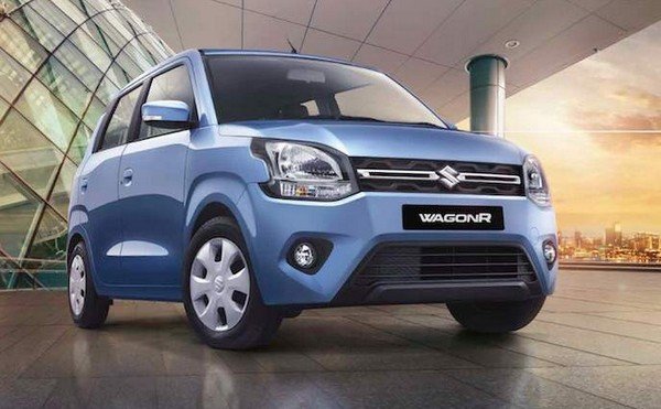 Maruti Suzuki WagonR 2019, front and side profile